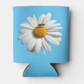 ビーオンデイジーアラスカ夏の自然写真 缶クーラー (正面)