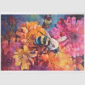 ビーオンフラワー鮮やかズデカッペティッシュペーパー 薄葉紙 (正面)