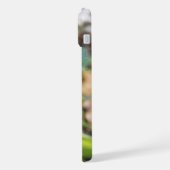 ビーオンムスカリArmeniacumグレープヒヤシンス iPhoneケース (左側面)