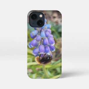 ビーオンムスカリArmeniacumグレープヒヤシンス iPhone 13 Miniケース