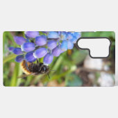 ビーオンムスカリArmeniacumグレープヒヤシンス Samsung Galaxyケース (裏面横)