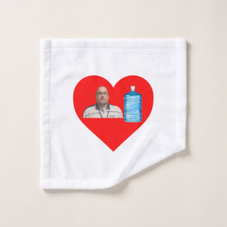 ビーカは水が大好き ウォッシュタオル