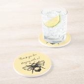 ビーカスタムコースターサンドストーンコースター コースター (側面)