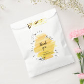 ビーカスタムサンキュークラフト紙バッグ フェイバーバッグ (封をした状態)