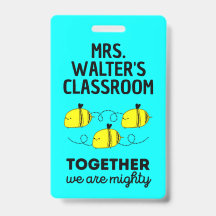 ビーカスタムバッジチームスピリットトップ先生アクセサリ