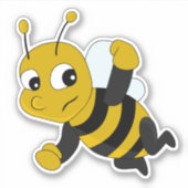 ビーカスタムマンガカットのビニール シール (正面)