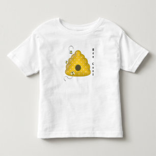 ビーカッコいいハイブ付き トドラーTシャツ