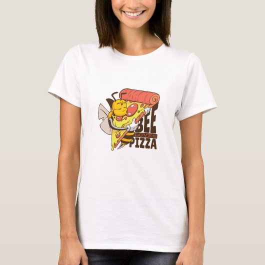 ビーカッコいいラブピザパンズ Tシャツ (正面)