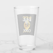 ビーカッコいい タンブラーグラス (裏面)