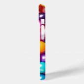ビーカラフルバきらめくポップ・アートのーズ Case-Mate iPhoneケース (裏面 / 左)