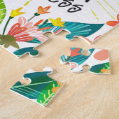 ビーカラフルブ引用文フローラ ジグソーパズル (側面)