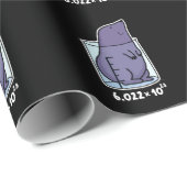 ビーカーおもしろいプンダークBGのモル方程式 ラッピングペーパー (ロールコーナー)