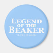 ビーカーギフトの伝説 マグネット (正面)