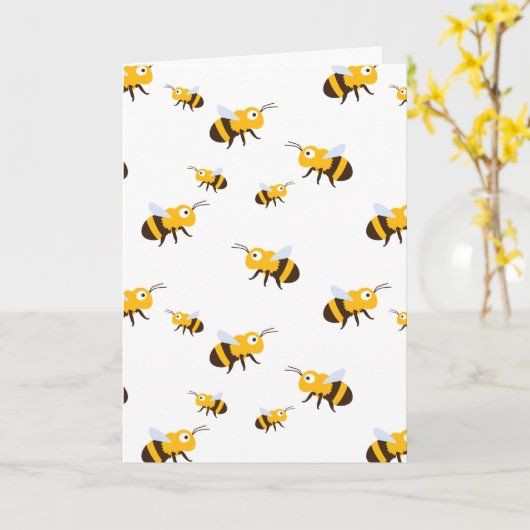 ビーカード カード (黄色い花)