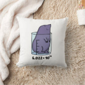 ビーカープンのかわいいモグラ クッション (ブランケット)