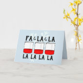 ビーカーメリーグリーティングカードの測定(祝日) カード (黄色い花)