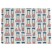 ビーカー&試験管科学をテーマにしたパターン ラージペーパーバッグ (裏面)