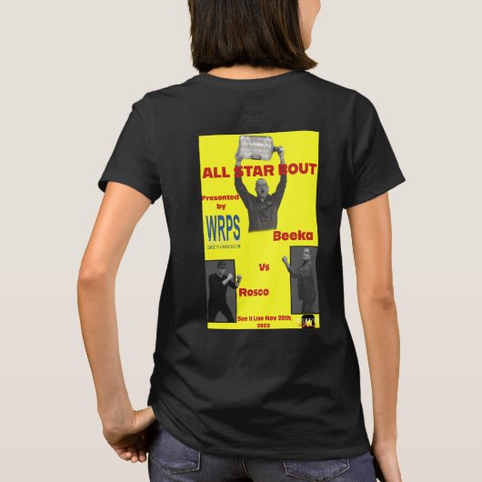 ビーカ対ロスコ Tシャツ (裏面)