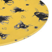 ビーガラス切り板 – 自然愛好家キッチンギ カッティングボード (角)