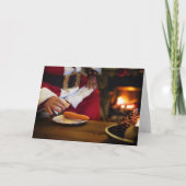 ビーガンおもしろいクリスマスグリーティングカード シーズンカード (正面)