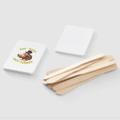 ビーガンおもしろいベジタリアン感謝祭食べ豆腐 ハンドファン (組立なし)