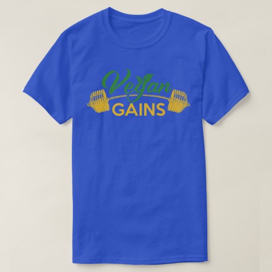 ビーガンが食べ野菜と果物のベジタリアン Tシャツ (デザイン正面)