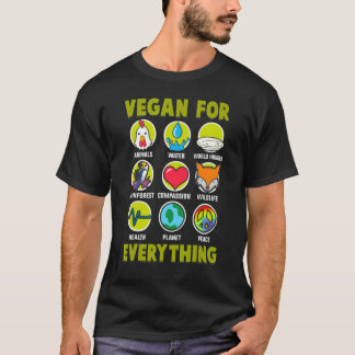 ビーガンすべて誇りを持ったビーガン5 Tシャツ