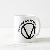 ビーガンそれはコーヒー・マグをよくします コーヒーマグカップ (正面右)