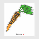 ビーガンと生き残り、アクティビズム シール (シート)