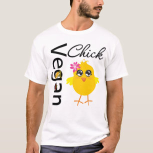 ビーガンのひよこ Tシャツ