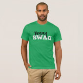 ビーガンのスワッグのTシャツ Tシャツ (正面フル)