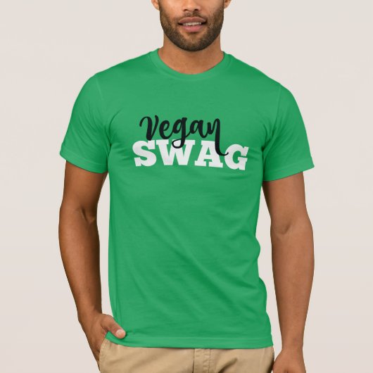ビーガンのスワッグのTシャツ Tシャツ (正面)