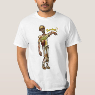ビーガンのゾンビはあなたの穀物がほしいと思います Tシャツ