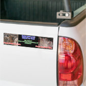 ビーガンのバンパーステッカーの工場農業 バンパーステッカー (トラック上)