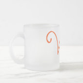 ビーガンのマグ フロストグラスマグカップ (左)