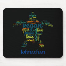 ビーガンの形をした雲