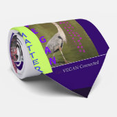 ビーガンの支持者の自然のイメージ ネクタイ (ロール)