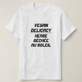 ビーガンの繊細な日干し草 Tシャツ