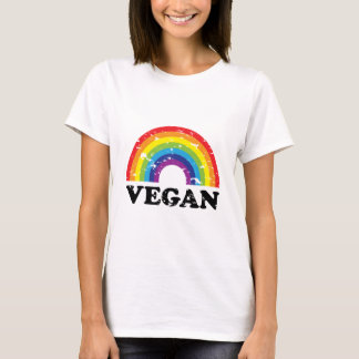 ビーガンの虹 Tシャツ