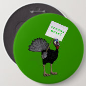 ビーガンの規則！ 缶バッジ (正面&裏面)