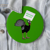 ビーガンの規則！ 缶バッジ (インサイチュ)