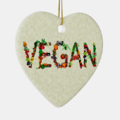 ビーガンの野菜 セラミックオーナメント (右)