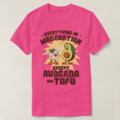 ビーガンはクータープラントベースのライフスタイルベジタリアン Tシャツ (デザイン正面)