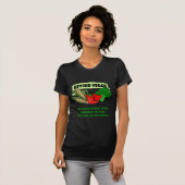 ビーガンを越えて Tシャツ (正面フル)
