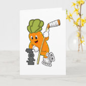 ビーガンアイスホッケーアイスホッケースティック カード (黄色い花)