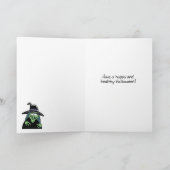 ビーガンウィッチハロウィーン カード (内部)