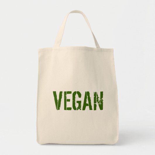 ビーガンオーガニック食料品 トートバッグ (正面)