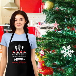 ビーガンカスタムフレンズではなく食品、フードキッチン エプロン