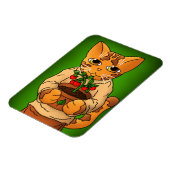 ビーガンガーデナーキャットマグネット マグネット (左側)