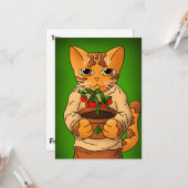 ビーガンガーデナーキャット カード (正面/裏面インサイチュ)